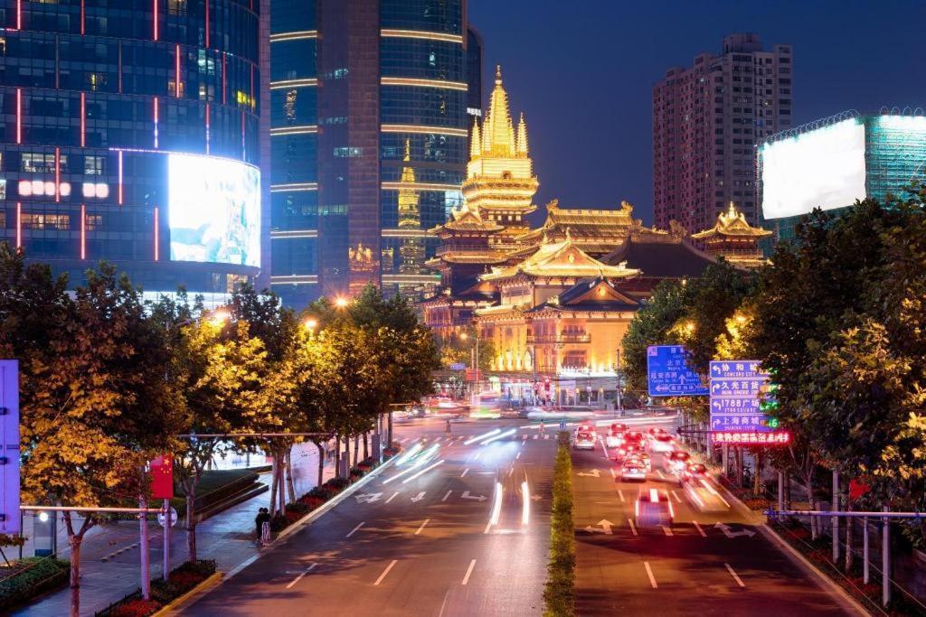 Hanting Hotel Shanghai Xiangyang Road Exterior foto